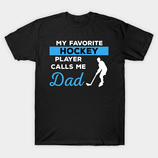 Hockey Dad T-Shirt by mikevdv2001